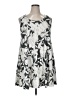 Shoreline Graphic Gray Casual Dress Size XL - photo 1
