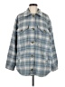 American Eagle Outfitters Plaid Blue Coat Size M - photo 1