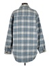 American Eagle Outfitters Plaid Blue Coat Size M - photo 2