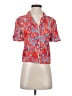 Forever 21 Red Short Sleeve Blouse Size S - photo 1