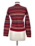 J.Crew 100% Lambswool Stripes Red Wool Pullover Sweater Size M - photo 2