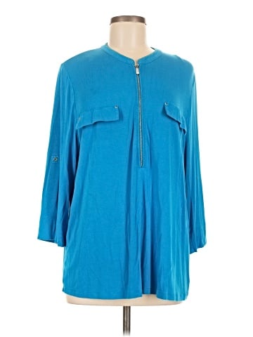 Calvin Klein 3/4 Sleeve Blouse (view 1)