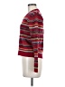 J.Crew 100% Lambswool Stripes Red Wool Pullover Sweater Size M - photo 5