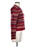 J.Crew 100% Lambswool Stripes Red Wool Pullover Sweater Size M - photo 4