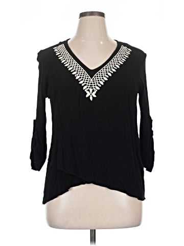 Karen Kane 3/4 Sleeve Top (view 1)