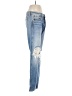 Khaite 100% Cotton Hearts Blue Jeans Size 26 waist - photo 4