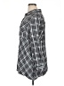 Westbound 100% Rayon Plaid Gray 3/4 Sleeve Button-Down Shirt Size XL - photo 5