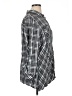 Westbound 100% Rayon Plaid Gray 3/4 Sleeve Button-Down Shirt Size XL - photo 4