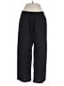 Unbranded 100% Polyester Solid Black Casual Pants Size XS - photo 1
