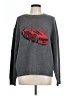Hazel Graphic Gray Pullover Sweater Size L - photo 1