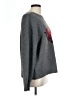 Hazel Graphic Gray Pullover Sweater Size L - photo 4