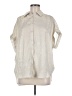 Jodifl Ivory Short Sleeve Blouse Size M - photo 1