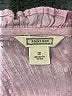 Point Sur 100% Cotton Pink Long Sleeve Blouse Size 2 - photo 7