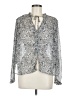 Free People 100% Polyester Silver Long Sleeve Blouse Size M - photo 1