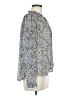 Free People 100% Polyester Silver Long Sleeve Blouse Size M - photo 4