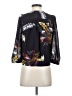 Madewell 100% Polyester Black 3/4 Sleeve Blouse Size XS - photo 2
