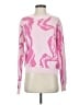 Fate Paisley Pink Pullover Sweater Size S - photo 1