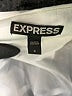 Express 100% Polyester Stripes White Casual Skirt Size 4 - photo 4