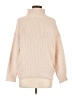 Assorted Brands Ivory Turtleneck Sweater Size M - photo 1
