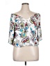Unbranded White 3/4 Sleeve Blouse Size XL (estimated) - photo 1
