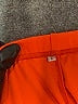 Unbranded Solid Orange Cargo Shorts Size L - photo 4