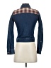 Madewell 100% Cotton Plaid Blue Denim Jacket Size XXS - photo 2