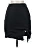 J.ING Solid Black Casual Skirt Size XS - photo 1