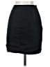 J.ING Solid Black Casual Skirt Size XS - photo 2