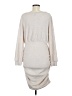 Shein 100% Polyester Gray Casual Dress Size 8 - 10 - photo 2
