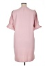 Unbranded 100% Polyester Solid Pink Casual Dress Size XL - photo 2