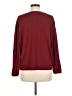 Torrid Burgundy Long Sleeve Blouse Size Med Plus (00) - photo 2