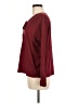 Torrid Burgundy Long Sleeve Blouse Size Med Plus (00) - photo 5
