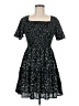 Shein Floral Black Casual Dress Size M - photo 1