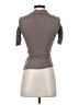 Bordeaux Brown Short Sleeve Turtleneck Size XS - photo 2