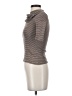 Bordeaux Brown Short Sleeve Turtleneck Size XS - photo 5