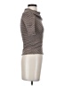 Bordeaux Brown Short Sleeve Turtleneck Size XS - photo 4