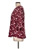 Pants Store 100% Polyester Burgundy 3/4 Sleeve Blouse Size L - photo 5