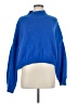 Shein 100% Acrylic Blue Turtleneck Sweater Size 6 - photo 1