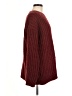 Zara Solid Burgundy Pullover Sweater Size M - photo 4