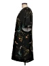 Worthington 100% Polyester Print Black Casual Dress Size L - photo 5