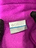 Columbia 100% Polyester Solid Purple Pink Track Jacket Size 14 - 16 - photo 3