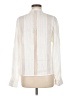 FRAME 100% Ramie Ivory Long Sleeve Blouse Size M - photo 2