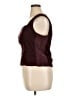 Gap 100% Polyester Burgundy Tank Top Size XL - photo 5