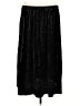 Terra & Sky Solid Black Formal Skirt Size 1X - photo 2