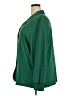Joanna 100% Polyester Green Long Sleeve Blouse Size 3X (estimated) - photo 5