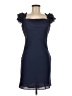 Ark & Co. 100% Polyester Solid Blue Cocktail Dress Size S - photo 1