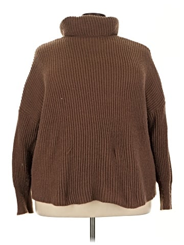 Shein Curve Turtleneck Sweater (view 1)