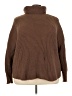 Shein Curve 100% Polyester Brown Turtleneck Sweater Size 3X - photo 1