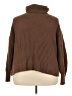 Shein Curve 100% Polyester Brown Turtleneck Sweater Size 3X - photo 2