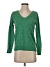 J.Jill Polka Dots Green Pullover Sweater Size XS - photo 1
